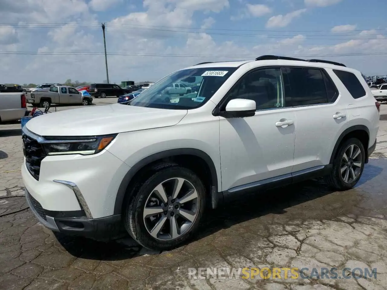 1 fotografías del automóvil dañado 5FNYG1H87PB033698 HONDA PILOT 2023