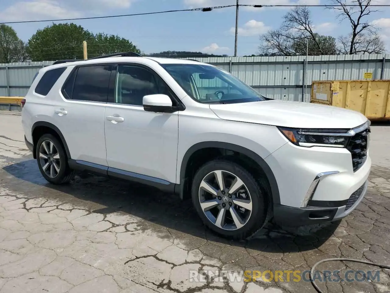 4 fotografías del automóvil dañado 5FNYG1H87PB033698 HONDA PILOT 2023