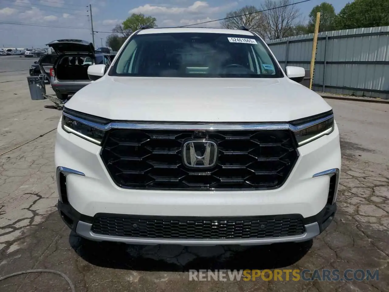 5 fotografías del automóvil dañado 5FNYG1H87PB033698 HONDA PILOT 2023