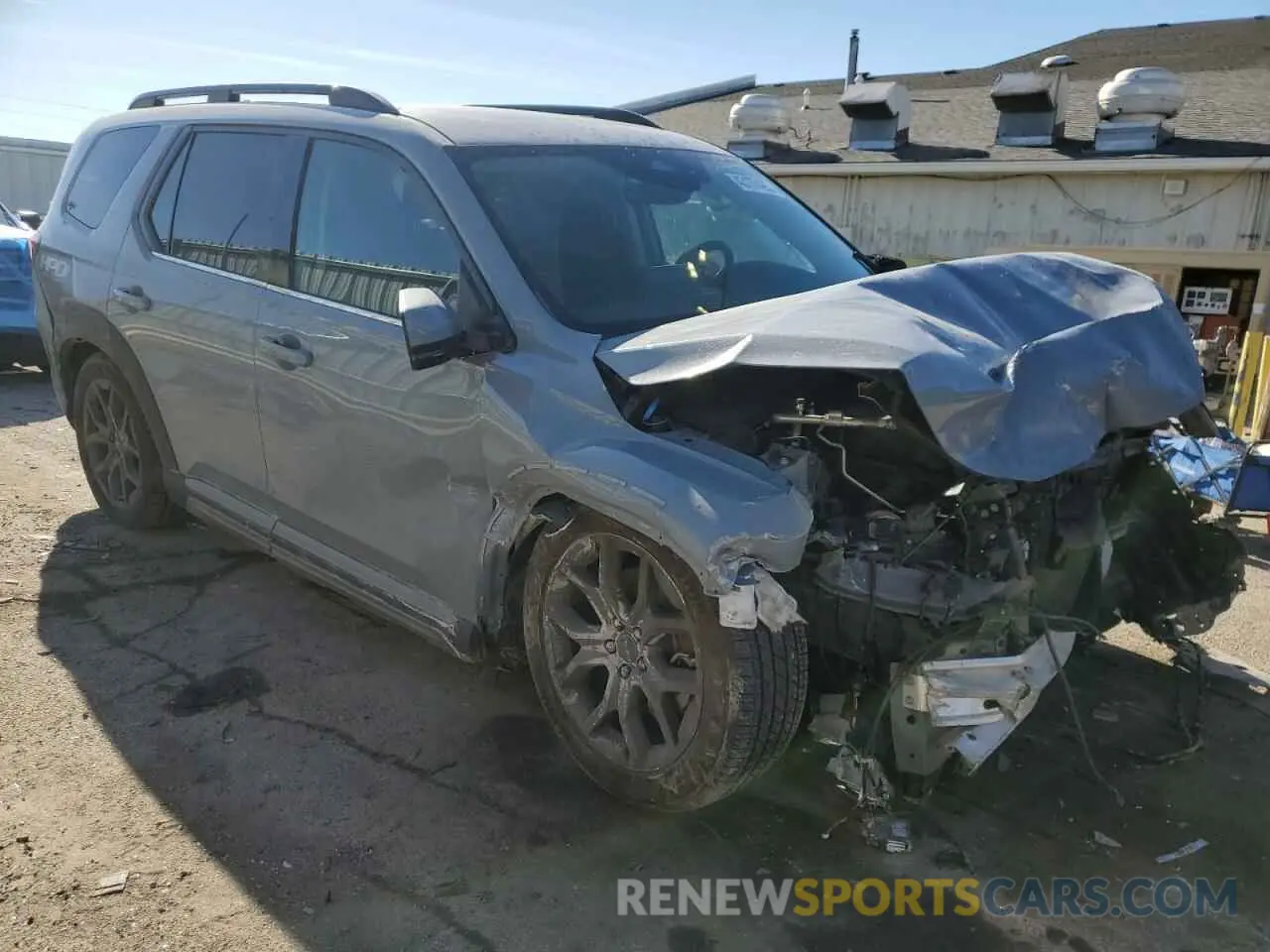 4 fotografías del automóvil dañado 5FNYG1H89PB025683 HONDA PILOT 2023