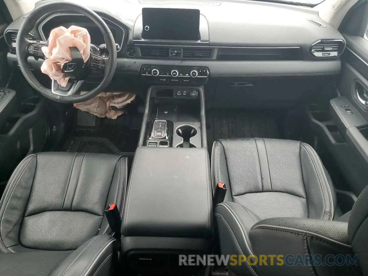 8 fotografías del automóvil dañado 5FNYG1H89PB025683 HONDA PILOT 2023