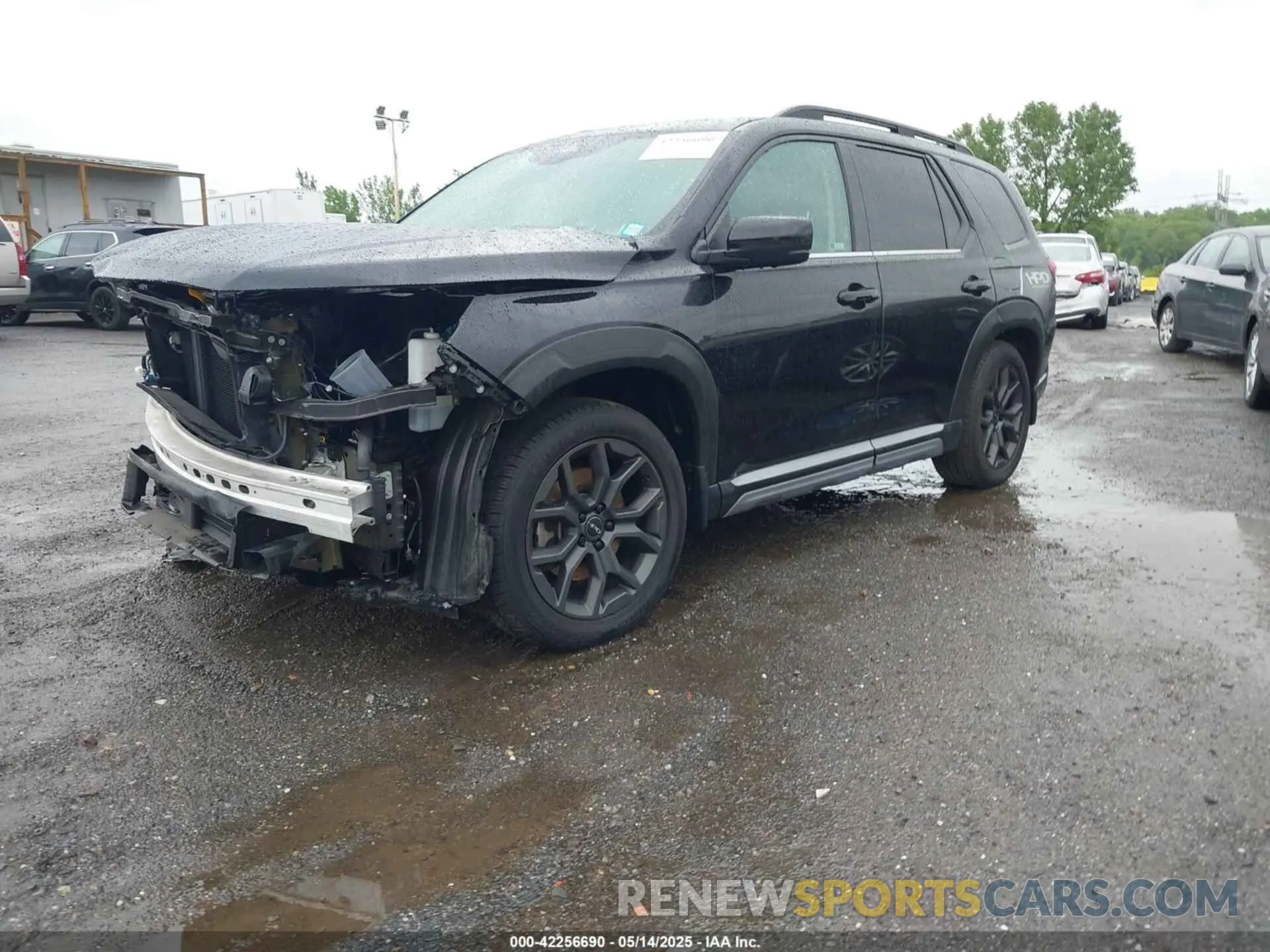 2 fotografías del automóvil dañado 5FNYG1H89PB030270 HONDA PILOT 2023