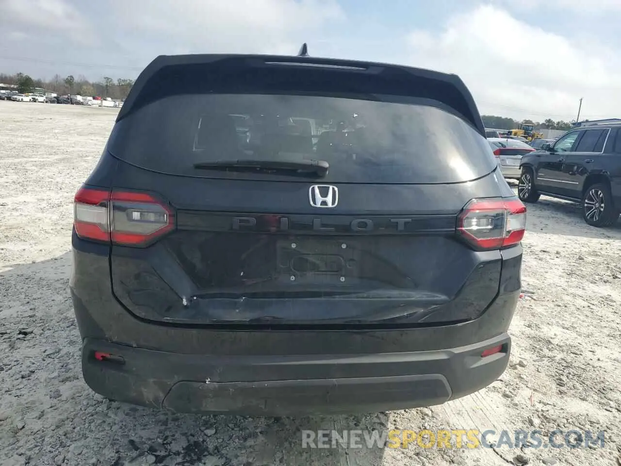 6 fotografías del automóvil dañado 5FNYG2H28PB015566 HONDA PILOT 2023