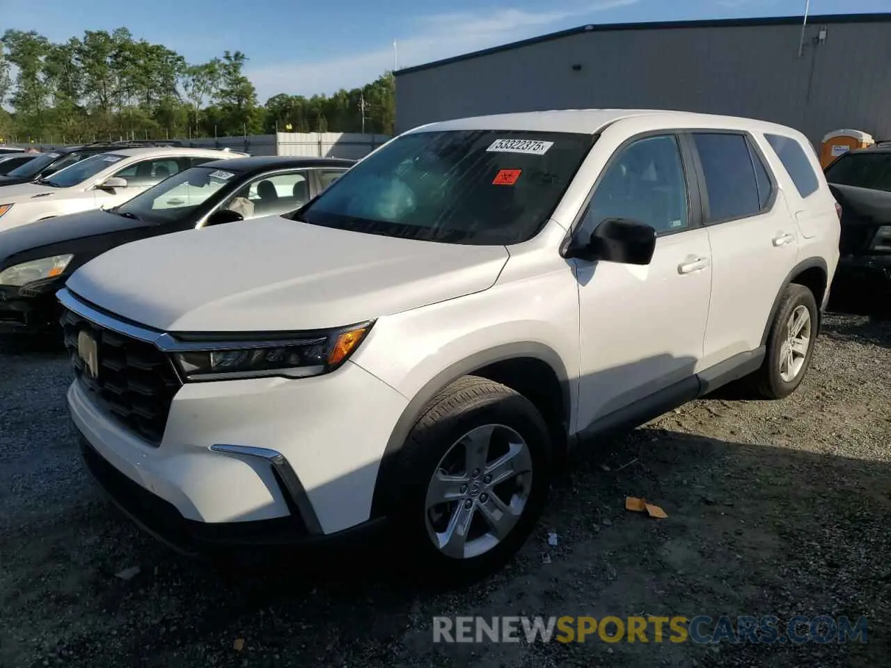 1 fotografías del automóvil dañado 5FNYG2H2XPB010000 HONDA PILOT 2023