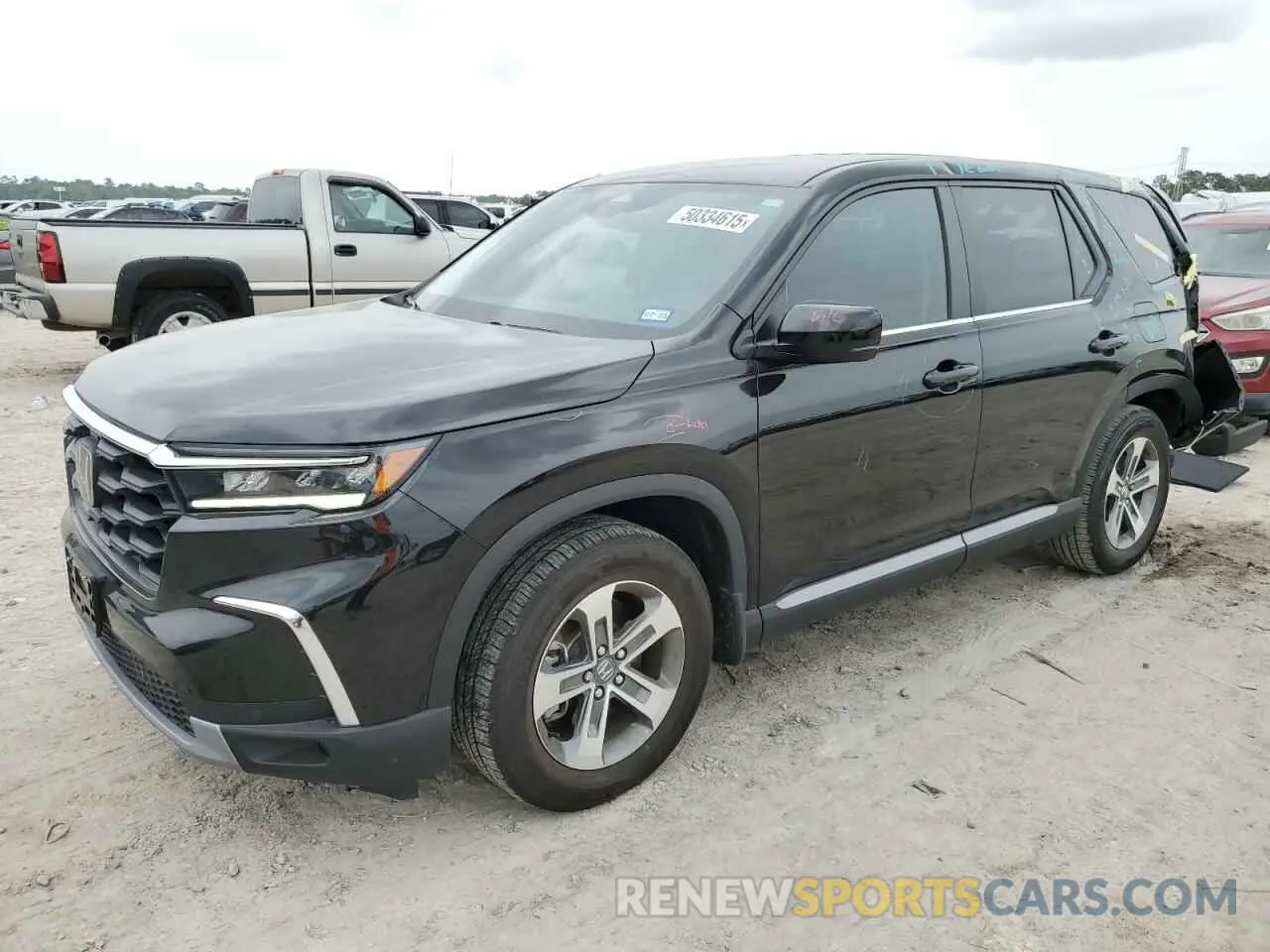 1 fotografías del automóvil dañado 5FNYG2H40PB012310 HONDA PILOT 2023