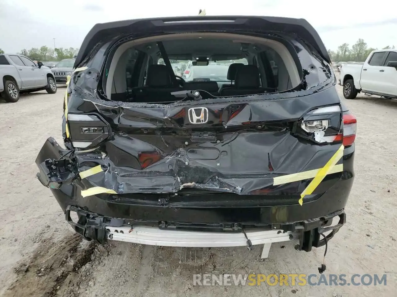 6 fotografías del automóvil dañado 5FNYG2H40PB012310 HONDA PILOT 2023
