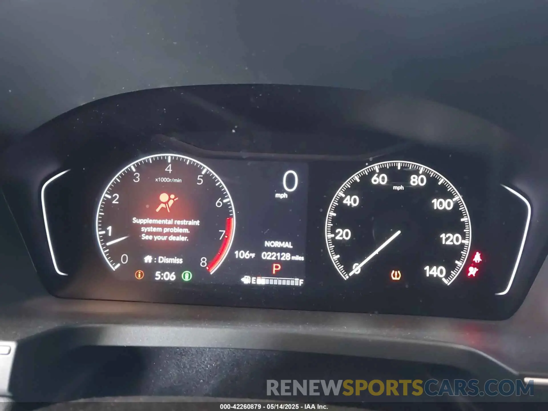 7 fotografías del automóvil dañado 5FNYG2H53PB014416 HONDA PILOT 2023