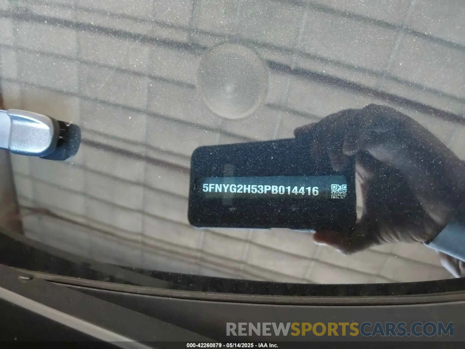 9 fotografías del automóvil dañado 5FNYG2H53PB014416 HONDA PILOT 2023