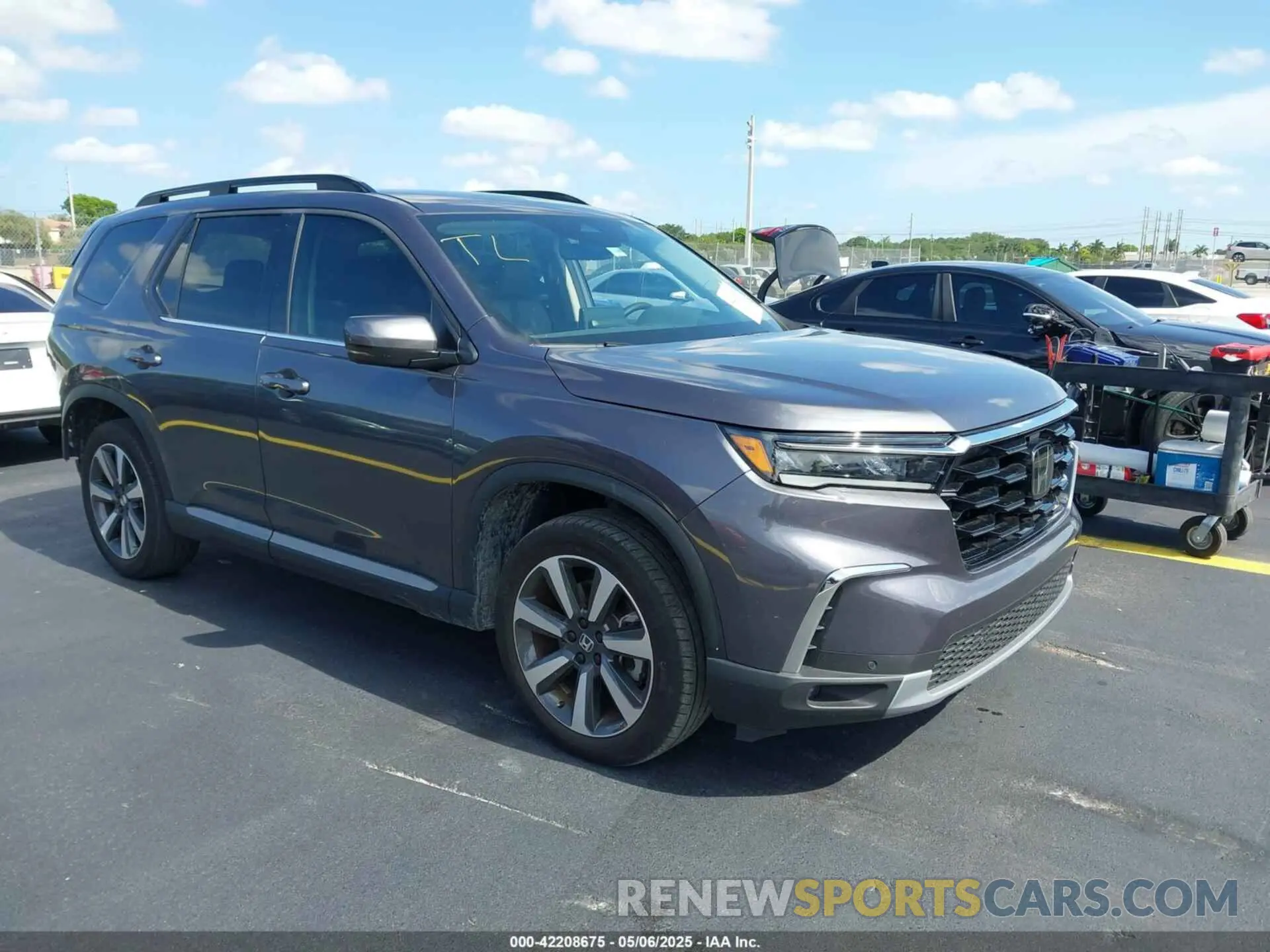 1 fotografías del automóvil dañado 5FNYG2H71PB012374 HONDA PILOT 2023