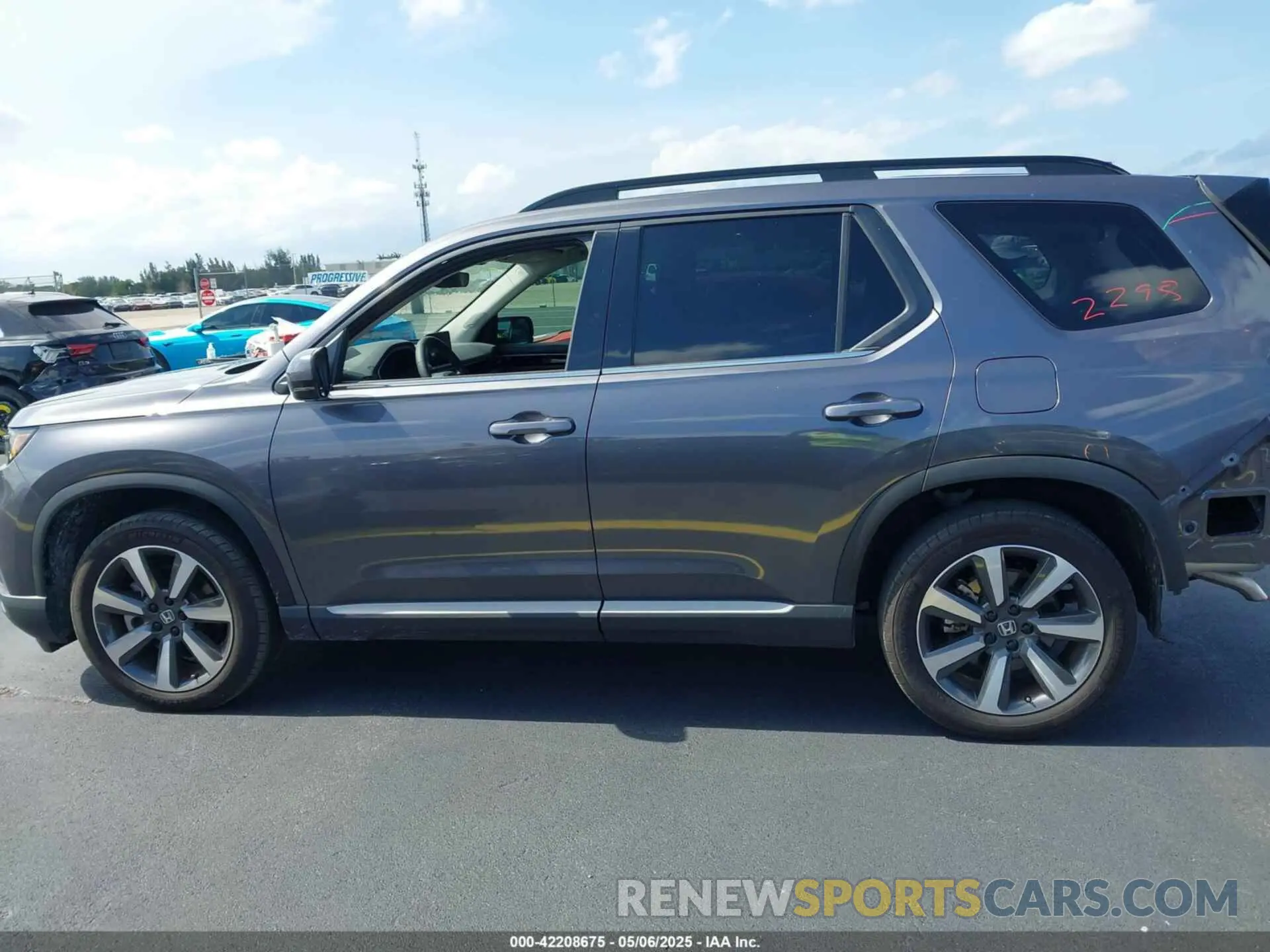 15 fotografías del automóvil dañado 5FNYG2H71PB012374 HONDA PILOT 2023