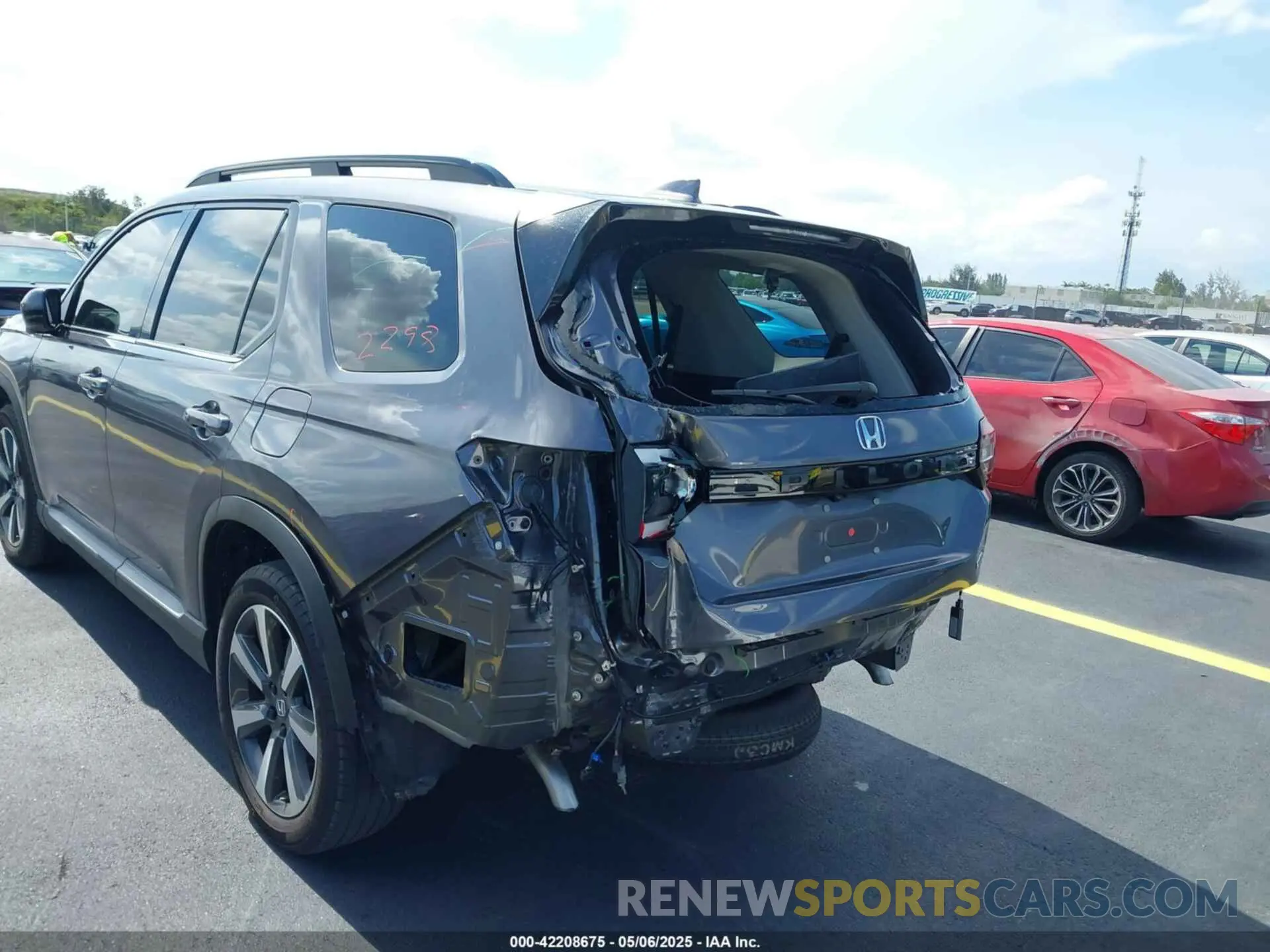19 fotografías del automóvil dañado 5FNYG2H71PB012374 HONDA PILOT 2023