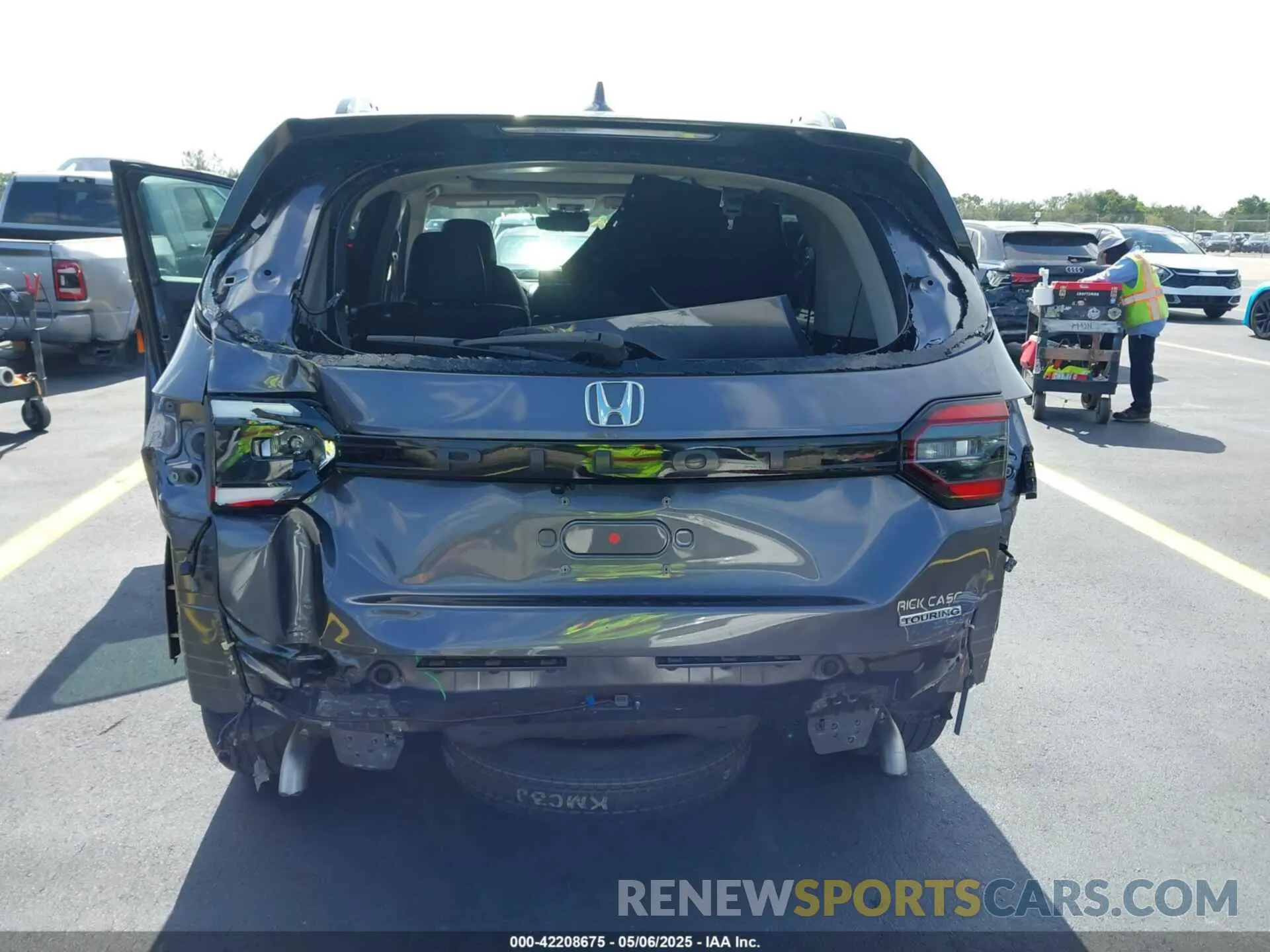 6 fotografías del automóvil dañado 5FNYG2H71PB012374 HONDA PILOT 2023