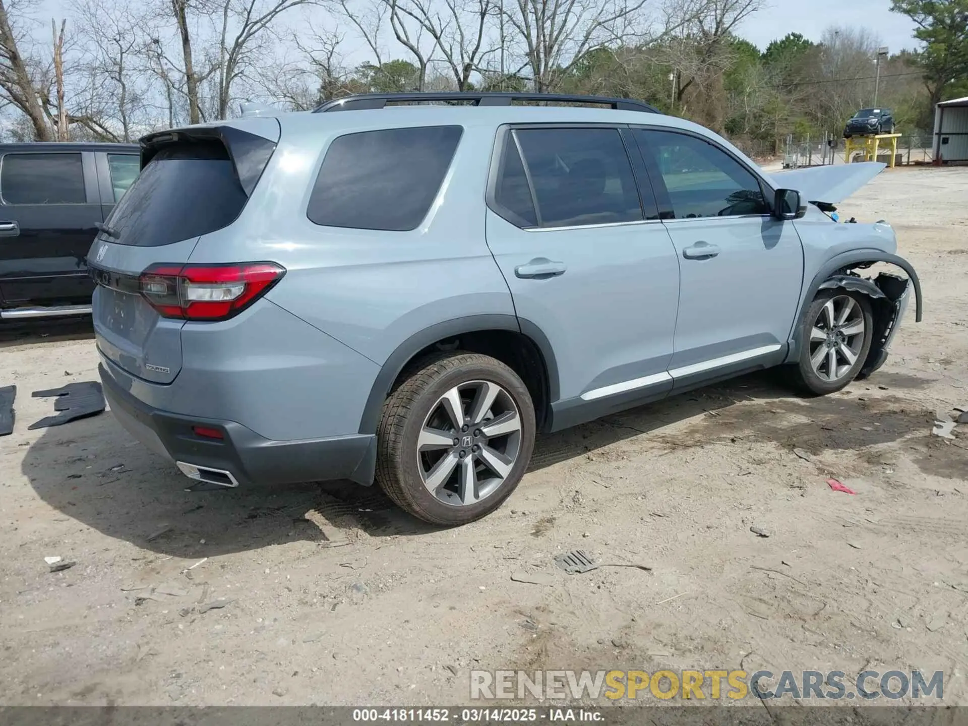 4 fotografías del automóvil dañado 5FNYG2H73PB000968 HONDA PILOT 2023