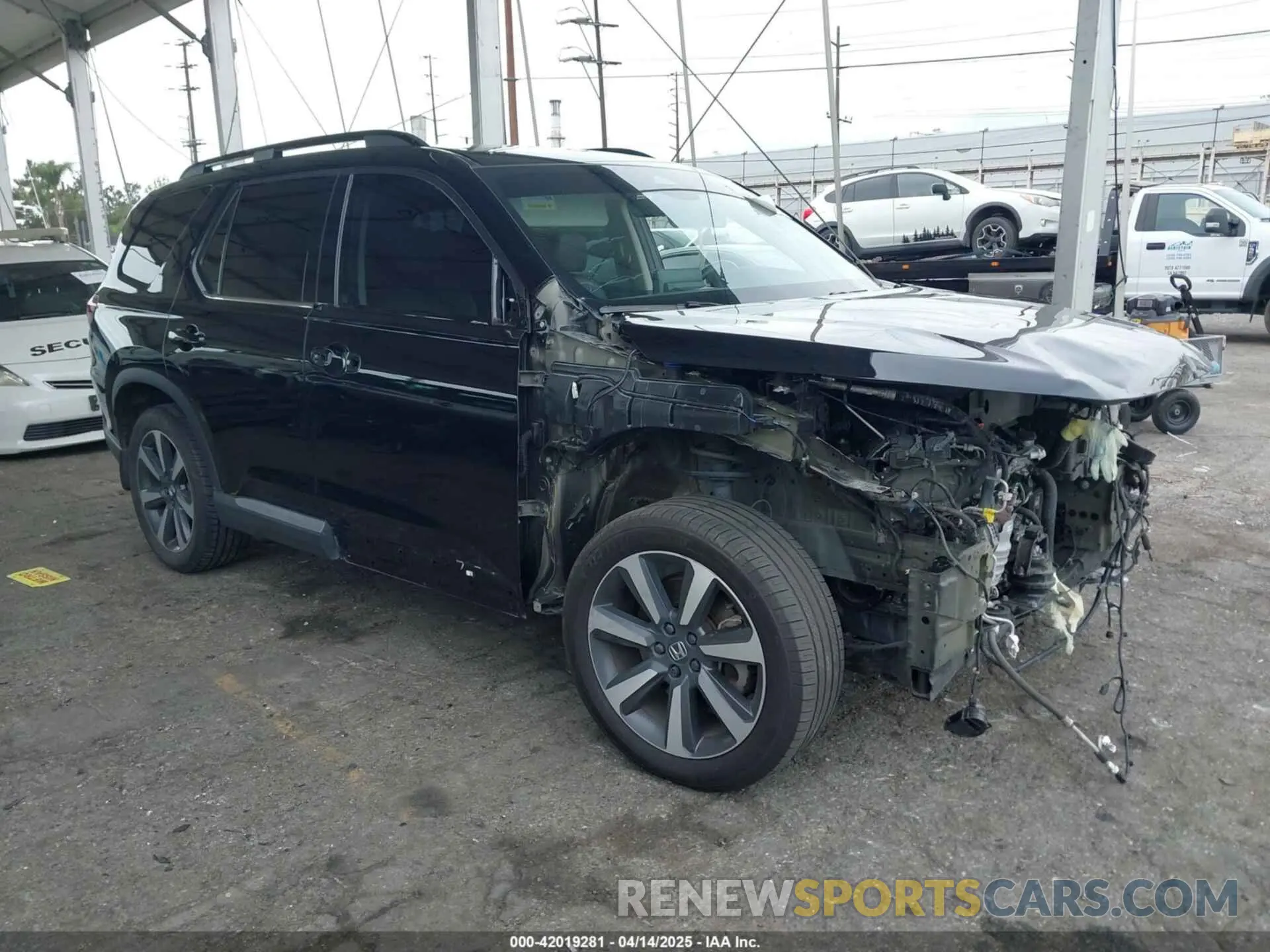 1 fotografías del automóvil dañado 5FNYG2H78PB006622 HONDA PILOT 2023