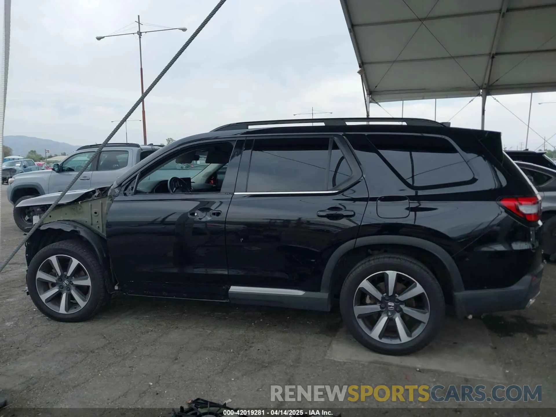 15 fotografías del automóvil dañado 5FNYG2H78PB006622 HONDA PILOT 2023