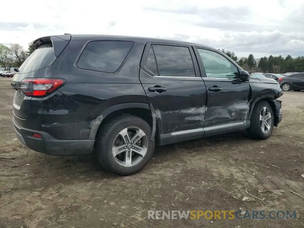 3 fotografías del automóvil dañado 5FNYG1H41RB030036 HONDA PILOT 2024