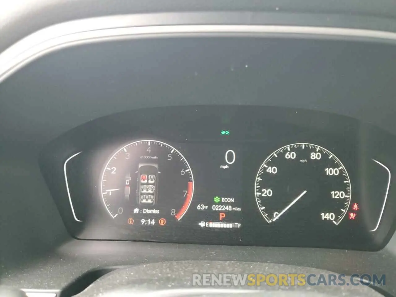9 fotografías del automóvil dañado 5FNYG1H41RB030036 HONDA PILOT 2024