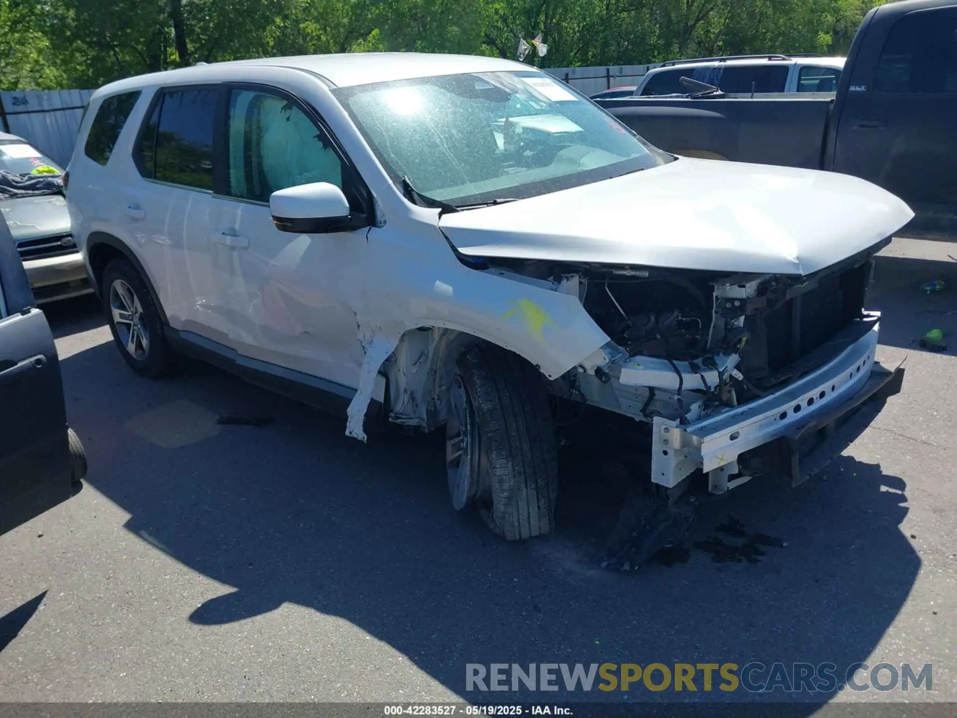 1 fotografías del automóvil dañado 5FNYG1H46RB014463 HONDA PILOT 2024