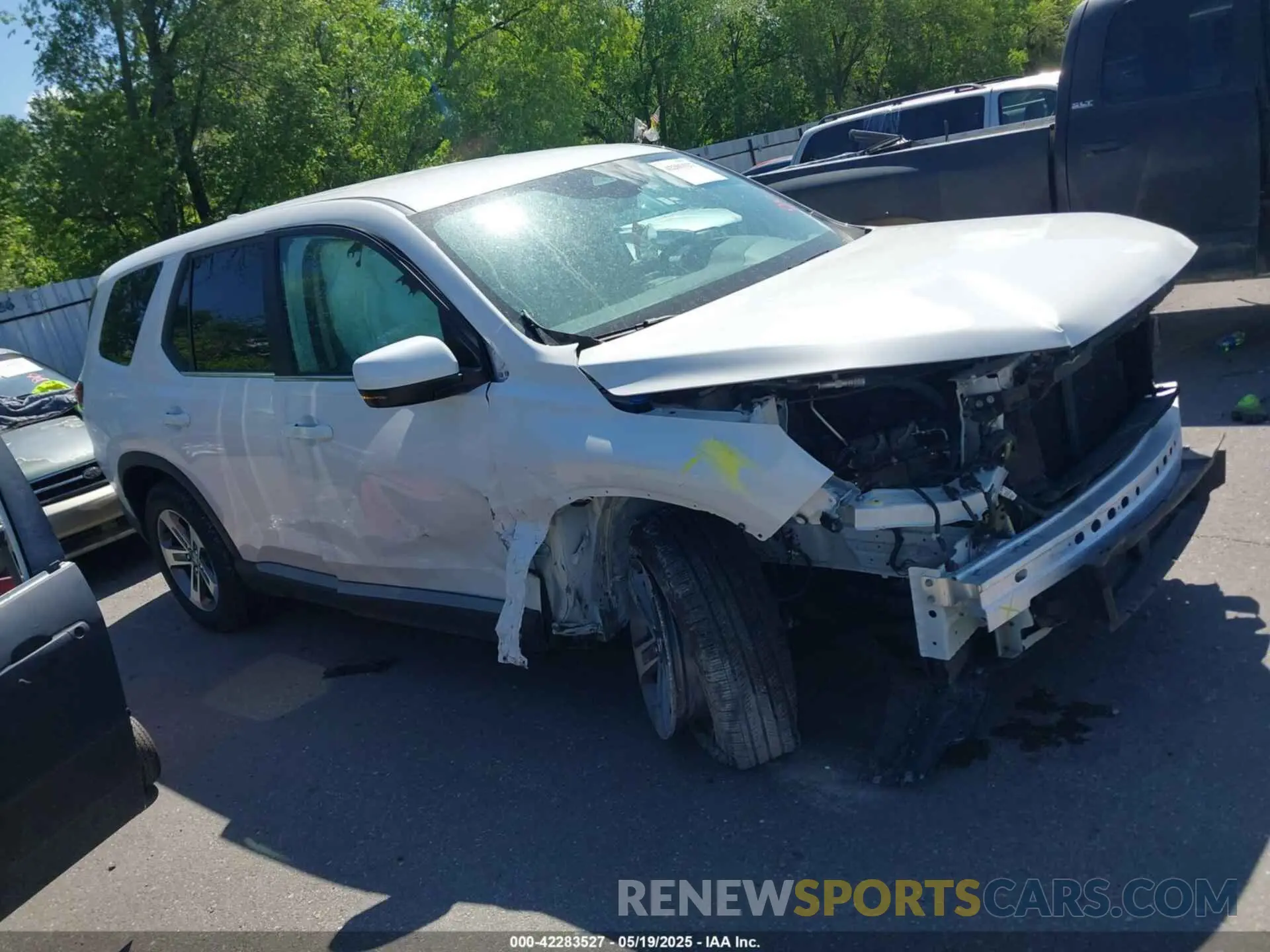 13 fotografías del automóvil dañado 5FNYG1H46RB014463 HONDA PILOT 2024