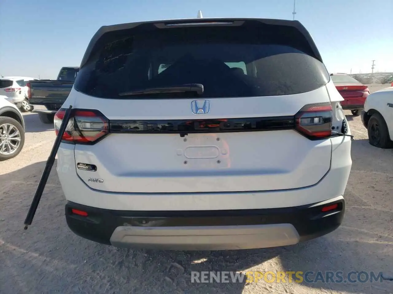 6 fotografías del automóvil dañado 5FNYG1H4XRB048230 HONDA PILOT 2024