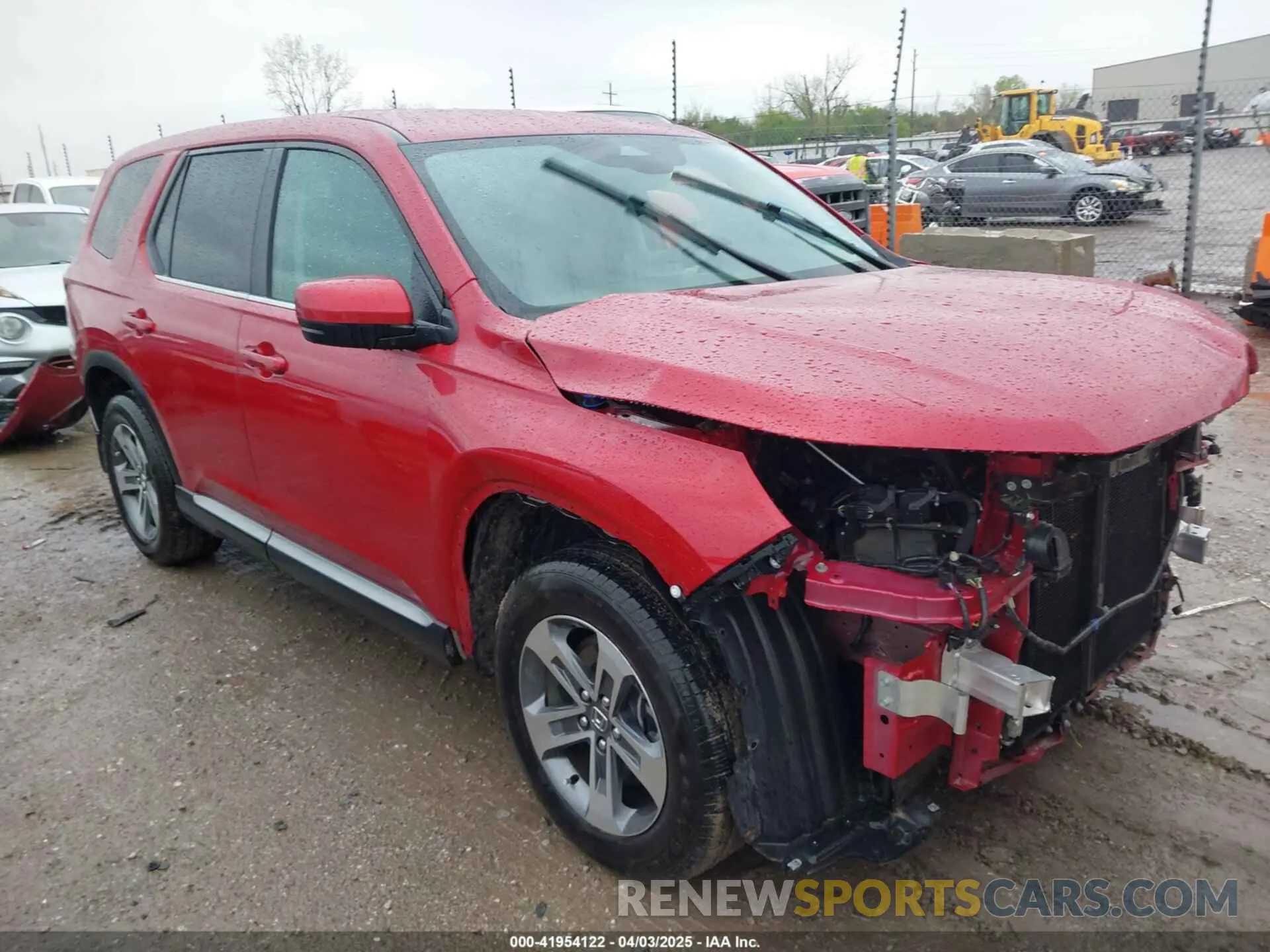 1 fotografías del automóvil dañado 5FNYG1H53RB042701 HONDA PILOT 2024
