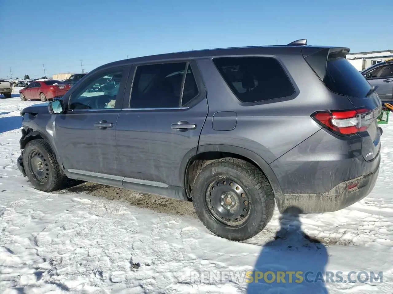 2 fotografías del automóvil dañado 5FNYG1H57RB025660 HONDA PILOT 2024