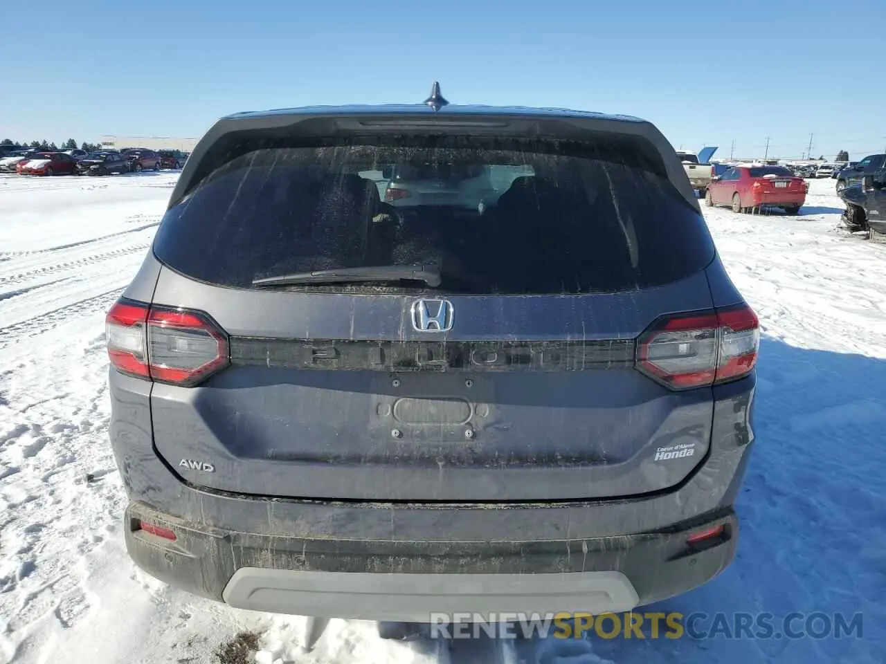 6 fotografías del automóvil dañado 5FNYG1H57RB025660 HONDA PILOT 2024