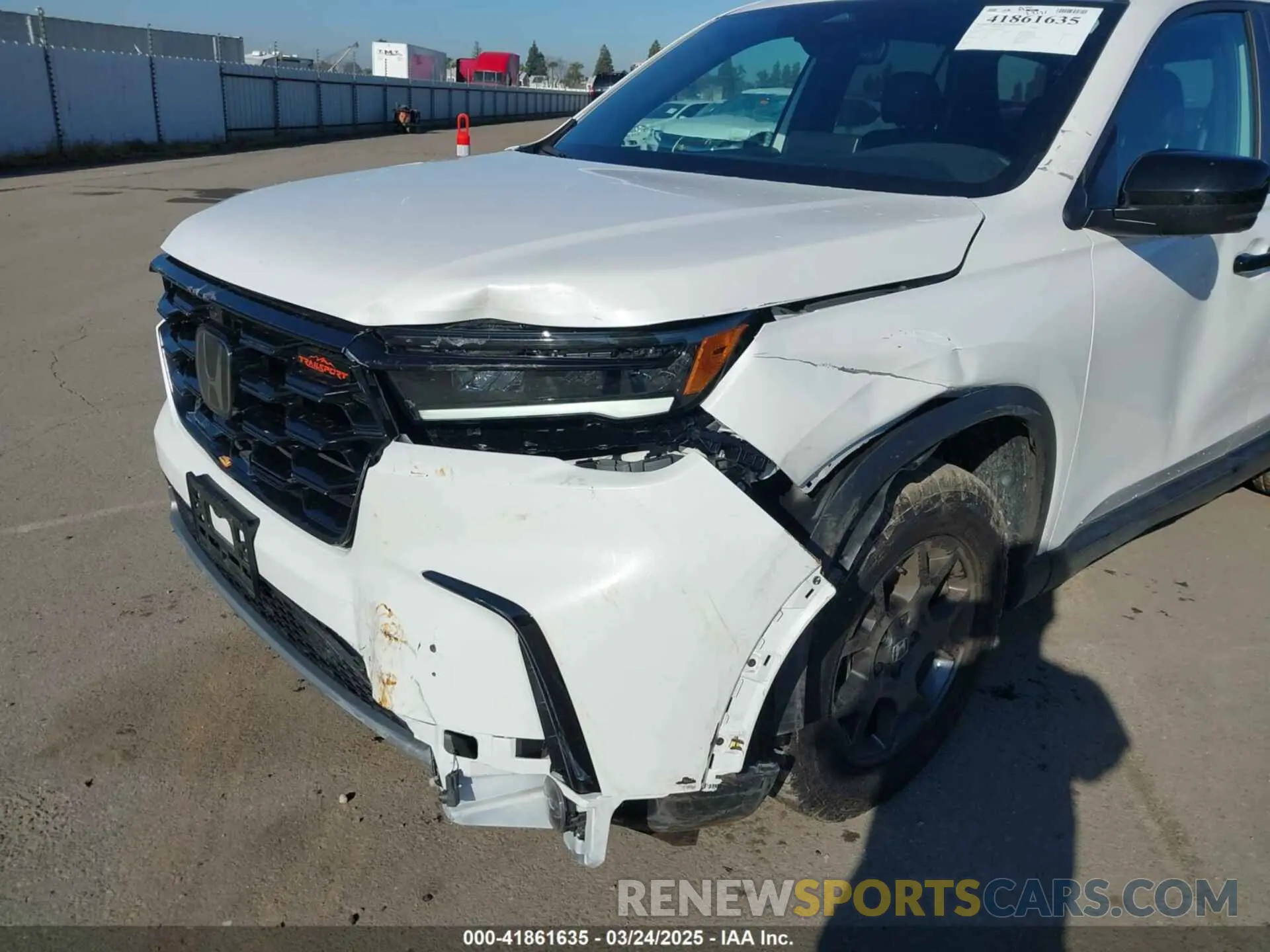 6 fotografías del automóvil dañado 5FNYG1H62RB016499 HONDA PILOT 2024