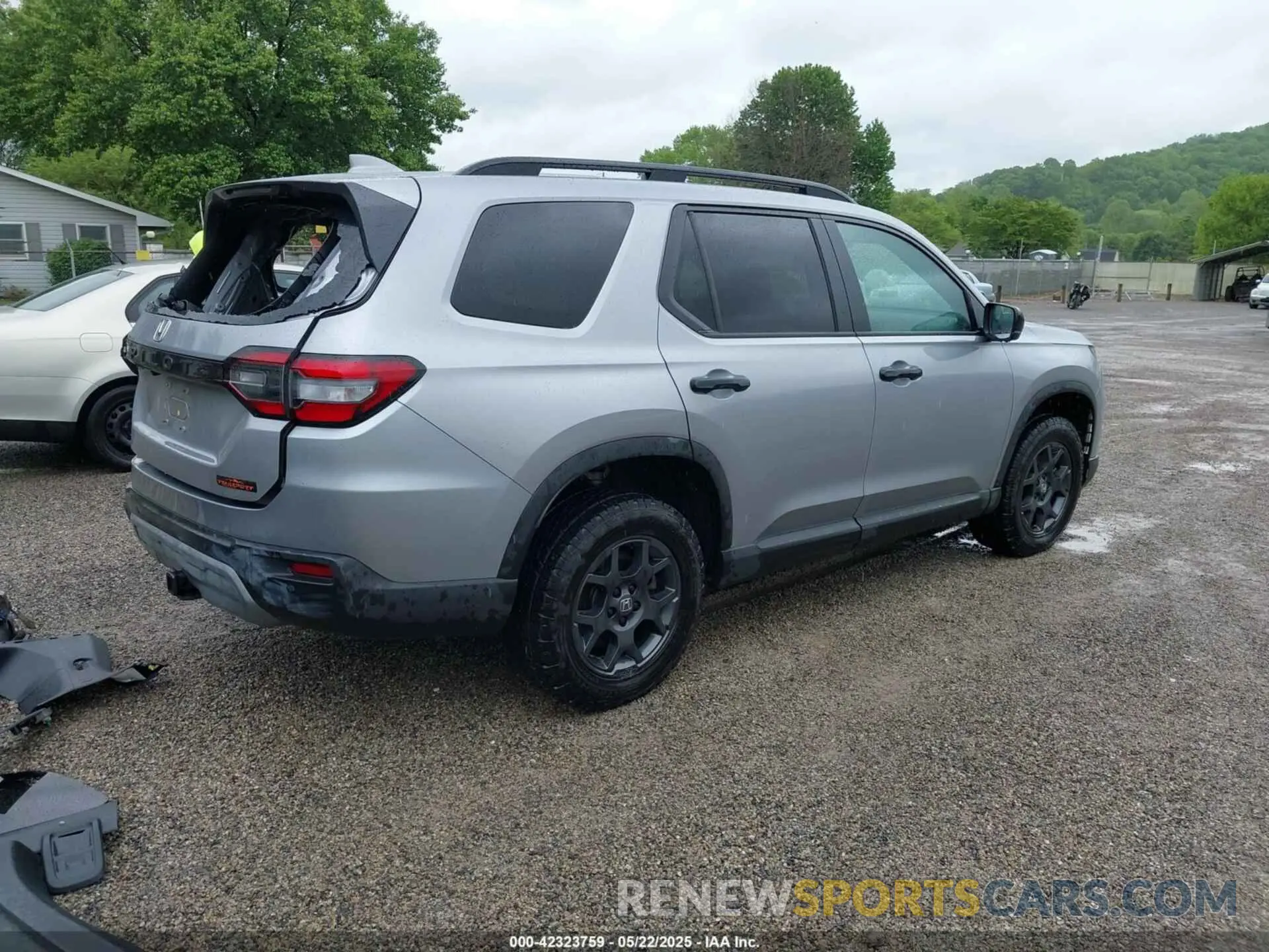 4 fotografías del automóvil dañado 5FNYG1H63RB039600 HONDA PILOT 2024