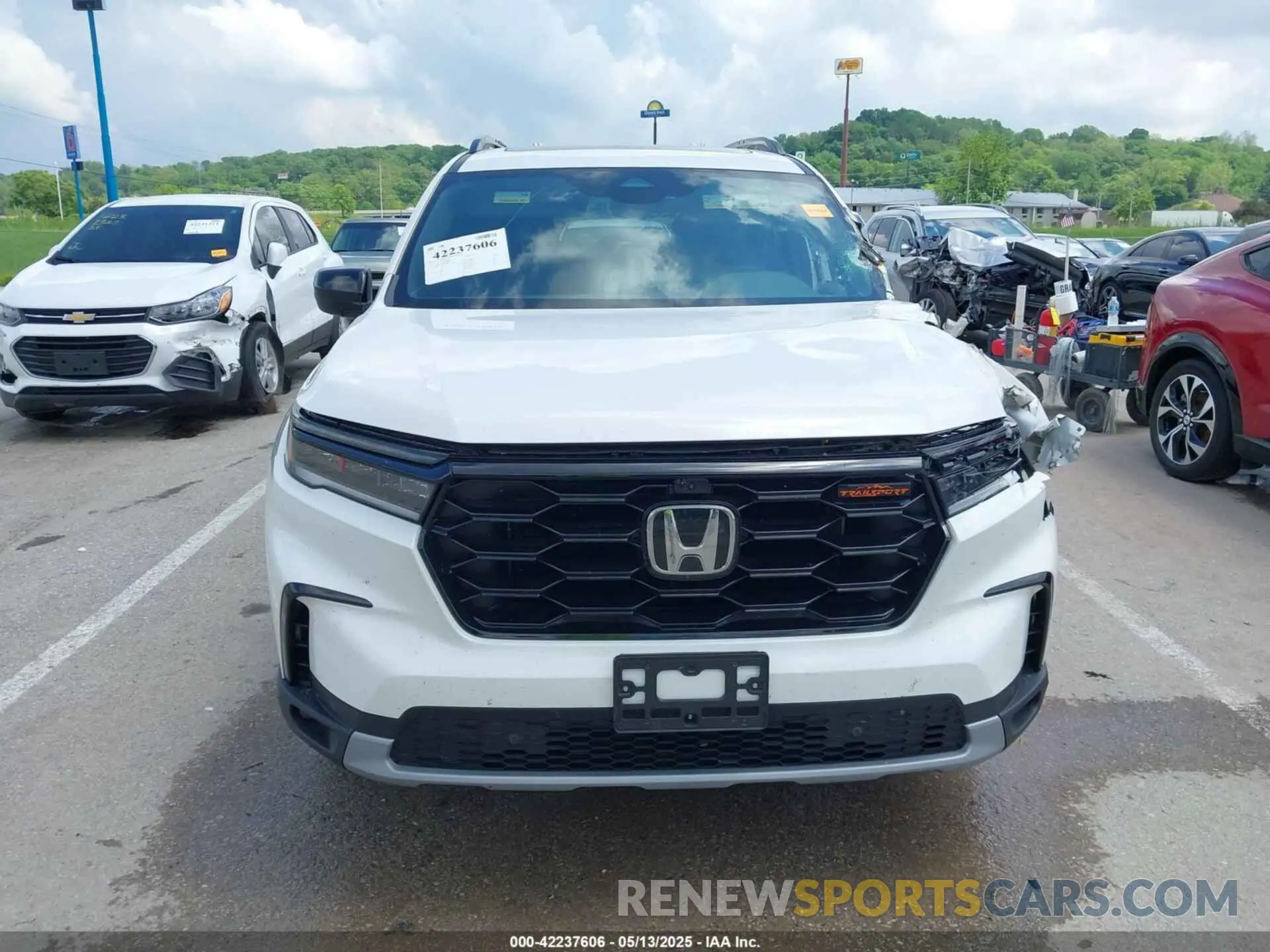 12 fotografías del automóvil dañado 5FNYG1H6XRB004763 HONDA PILOT 2024