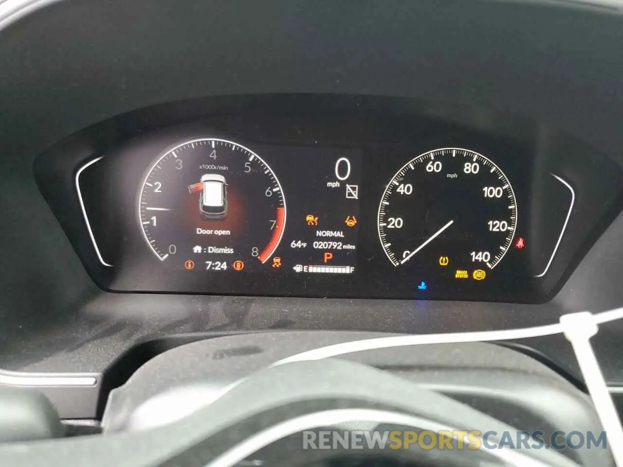 9 fotografías del automóvil dañado 5FNYG1H72RB022800 HONDA PILOT 2024