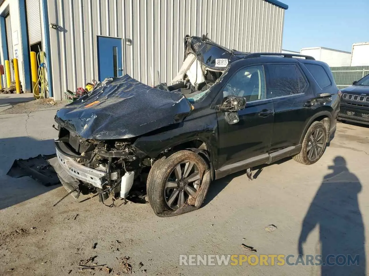 1 fotografías del automóvil dañado 5FNYG1H75RB047738 HONDA PILOT 2024