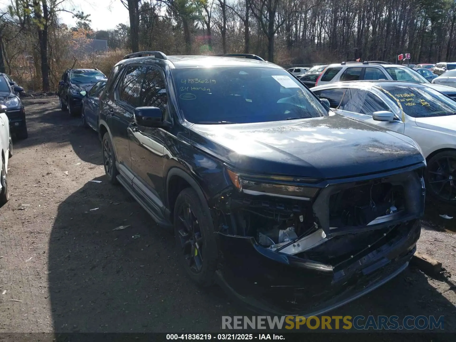 1 fotografías del automóvil dañado 5FNYG1H84RB033550 HONDA PILOT 2024