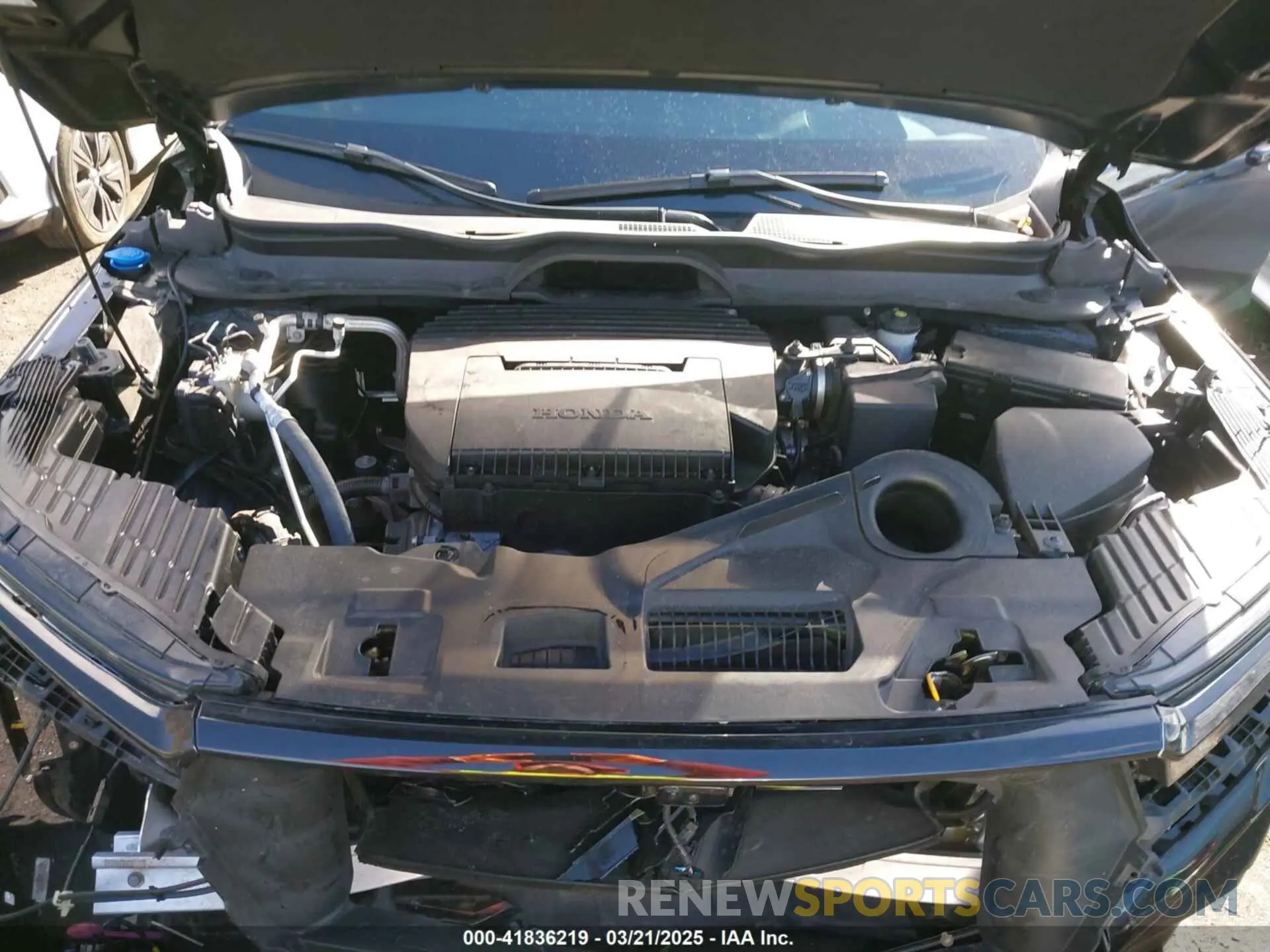 10 fotografías del automóvil dañado 5FNYG1H84RB033550 HONDA PILOT 2024