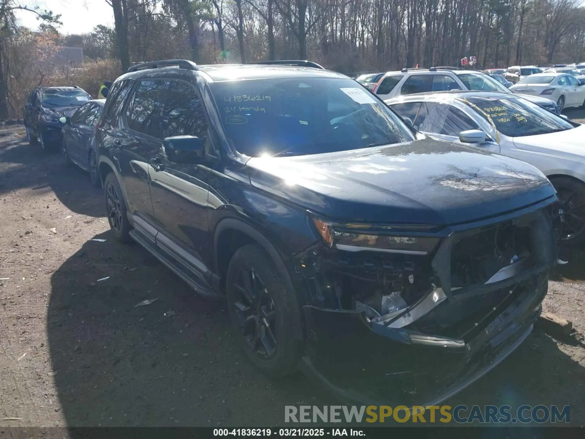 13 fotografías del automóvil dañado 5FNYG1H84RB033550 HONDA PILOT 2024