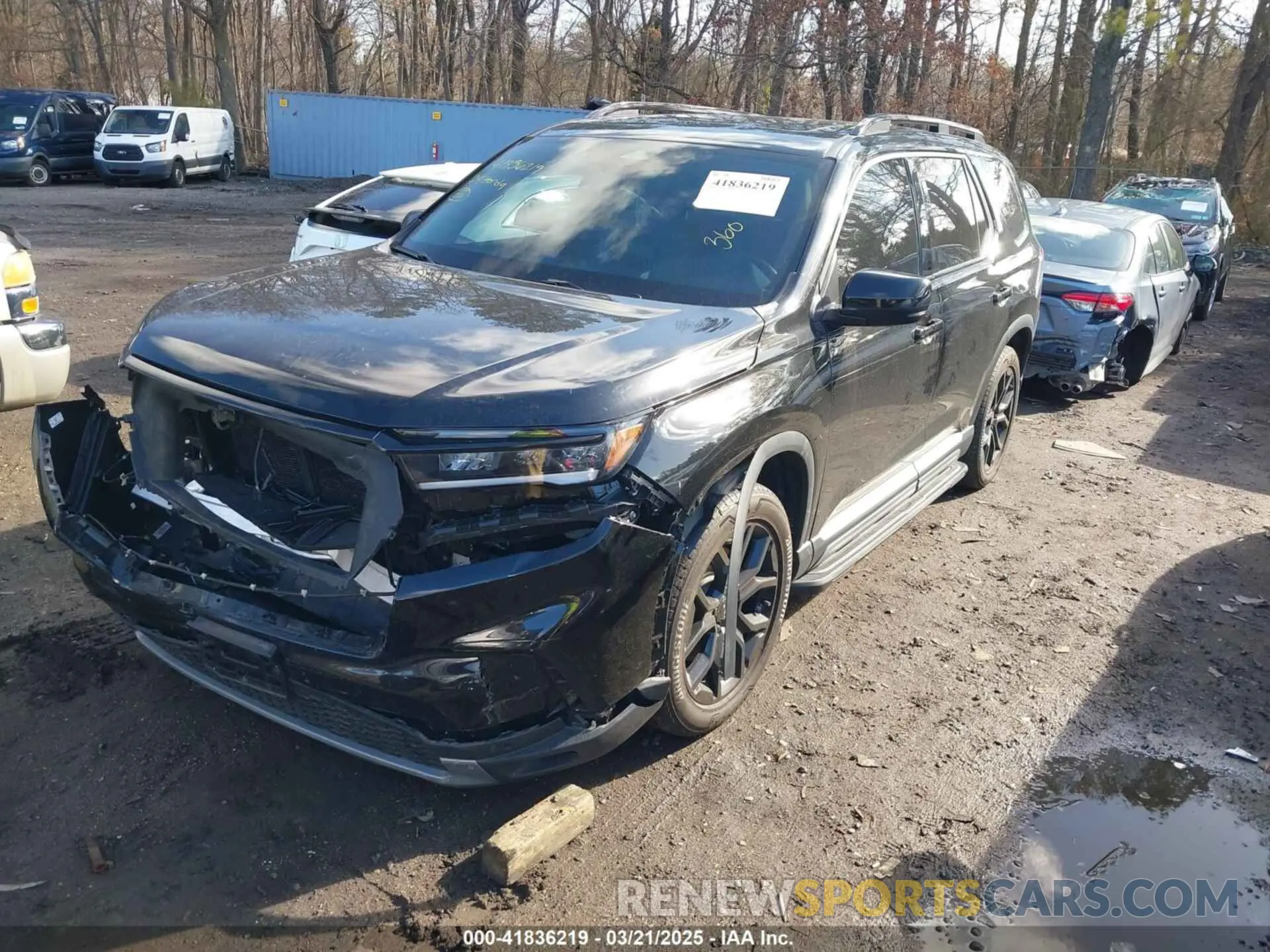 2 fotografías del automóvil dañado 5FNYG1H84RB033550 HONDA PILOT 2024