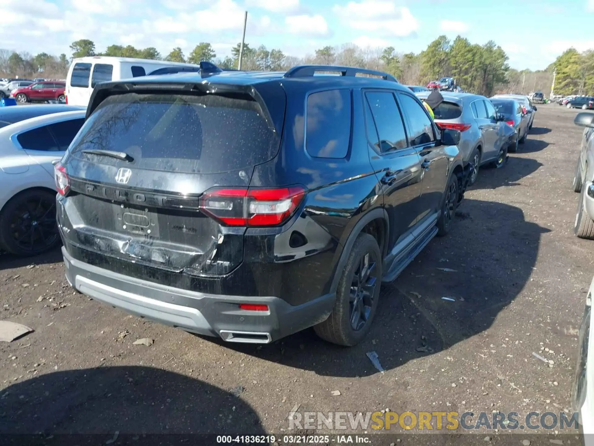 4 fotografías del automóvil dañado 5FNYG1H84RB033550 HONDA PILOT 2024