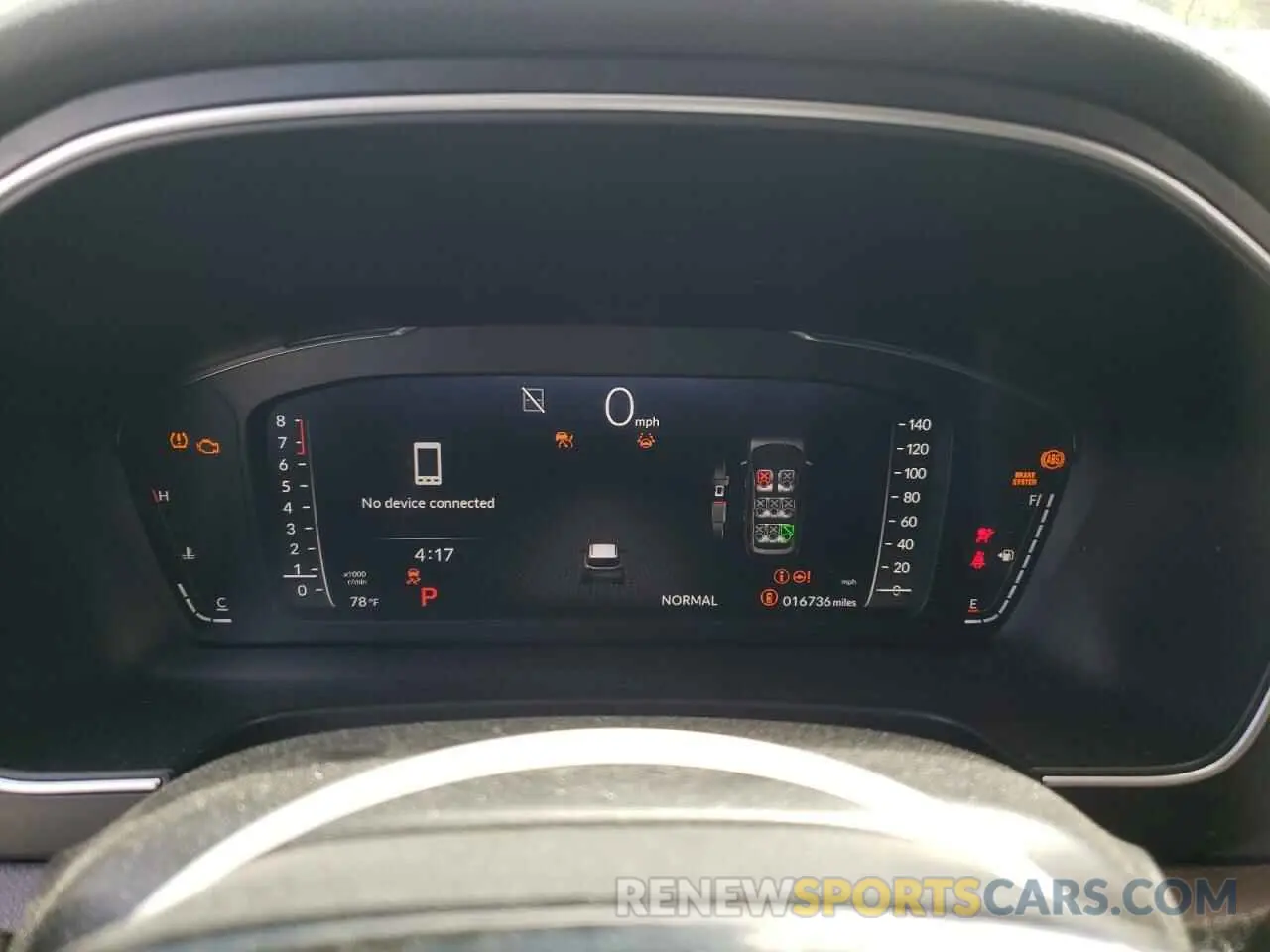 9 fotografías del automóvil dañado 5FNYG1H85RB046629 HONDA PILOT 2024
