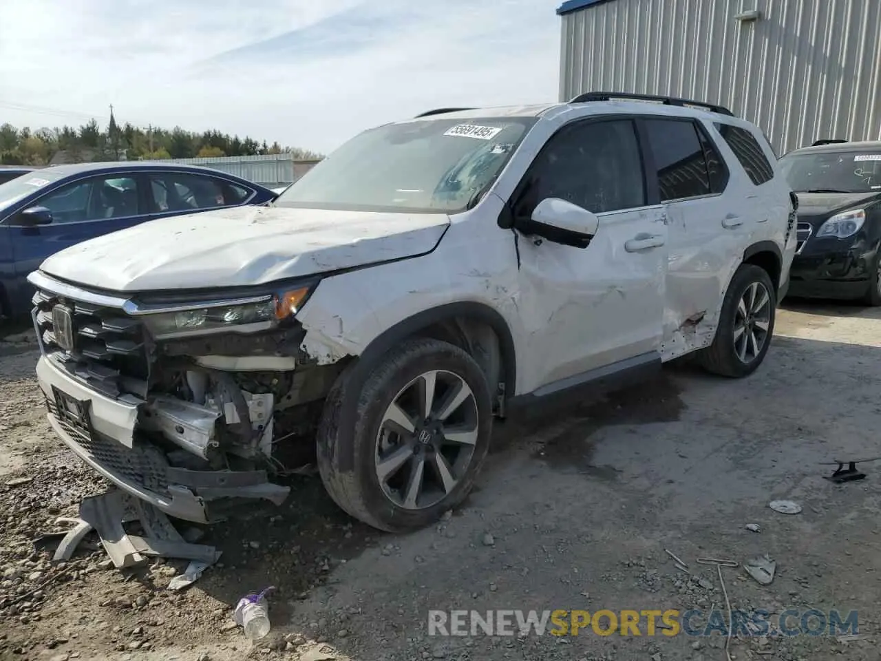 1 fotografías del automóvil dañado 5FNYG1H87RB009811 HONDA PILOT 2024