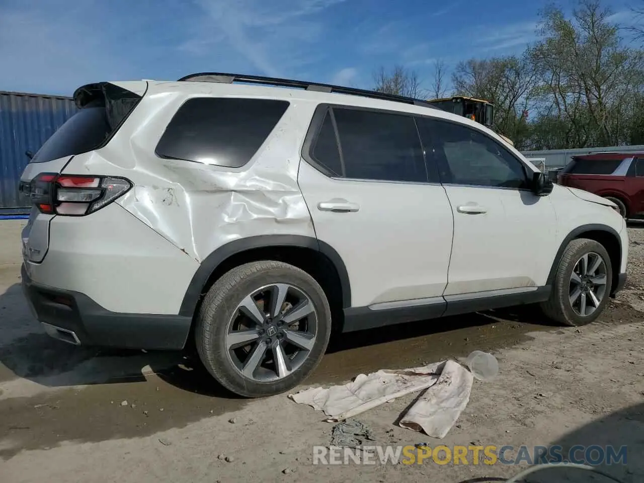 3 fotografías del automóvil dañado 5FNYG1H87RB009811 HONDA PILOT 2024