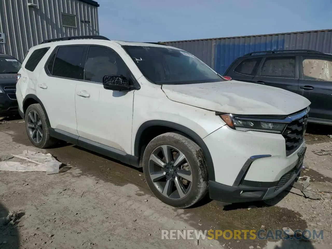 4 fotografías del automóvil dañado 5FNYG1H87RB009811 HONDA PILOT 2024