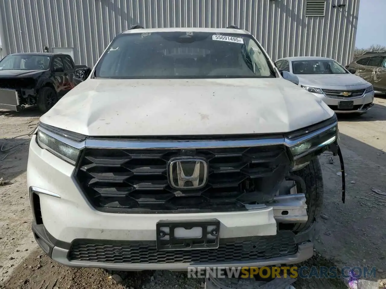 5 fotografías del automóvil dañado 5FNYG1H87RB009811 HONDA PILOT 2024