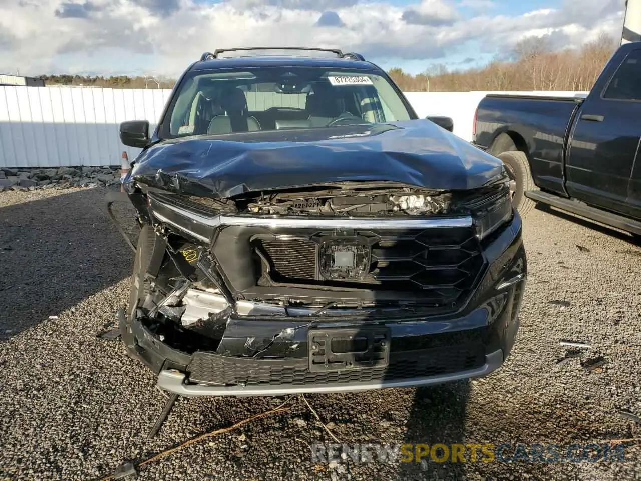 5 fotografías del automóvil dañado 5FNYG1H89RB026674 HONDA PILOT 2024