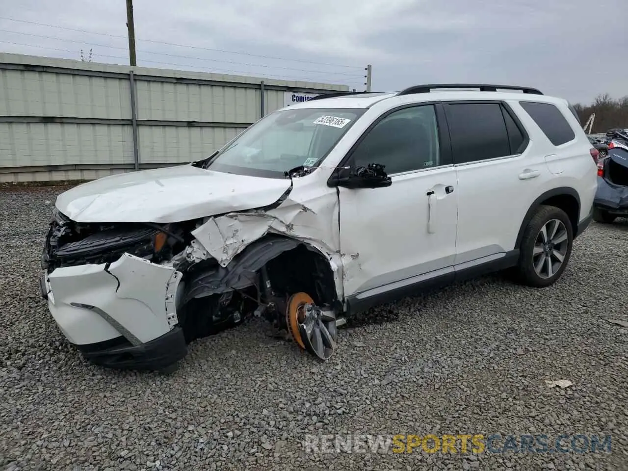 1 fotografías del automóvil dañado 5FNYG1H8XRB009639 HONDA PILOT 2024