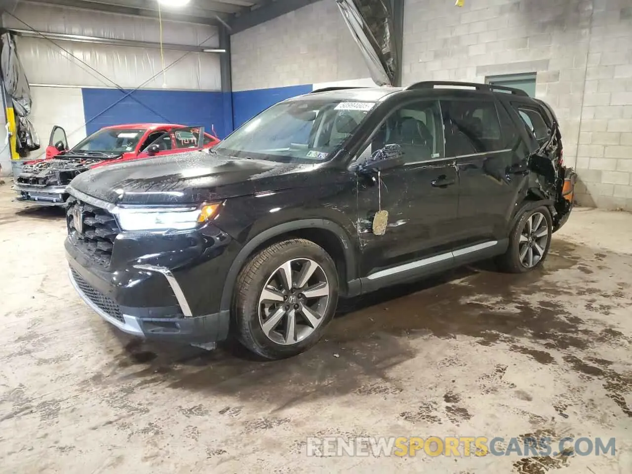 1 fotografías del automóvil dañado 5FNYG1H8XRB045993 HONDA PILOT 2024