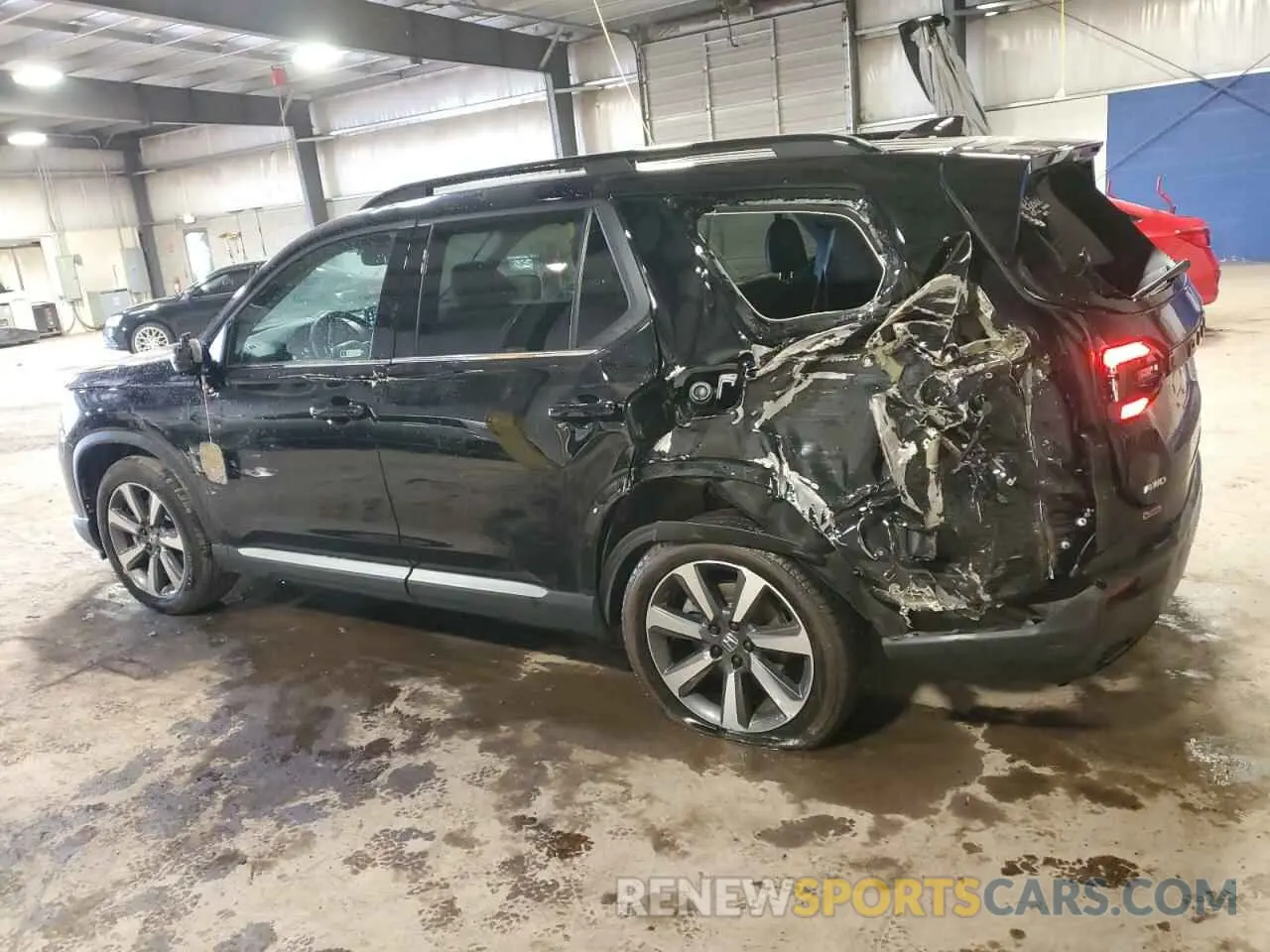 2 fotografías del automóvil dañado 5FNYG1H8XRB045993 HONDA PILOT 2024