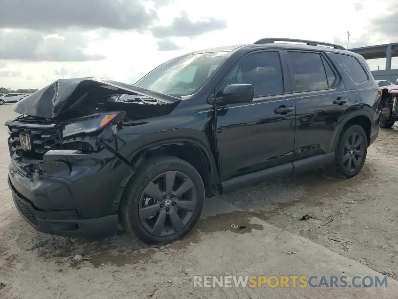 1 fotografías del automóvil dañado 5FNYG2H39RB011702 HONDA PILOT 2024