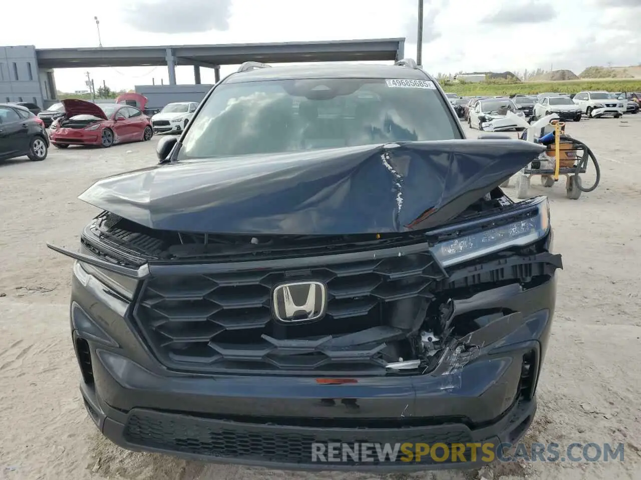 5 fotografías del automóvil dañado 5FNYG2H39RB011702 HONDA PILOT 2024