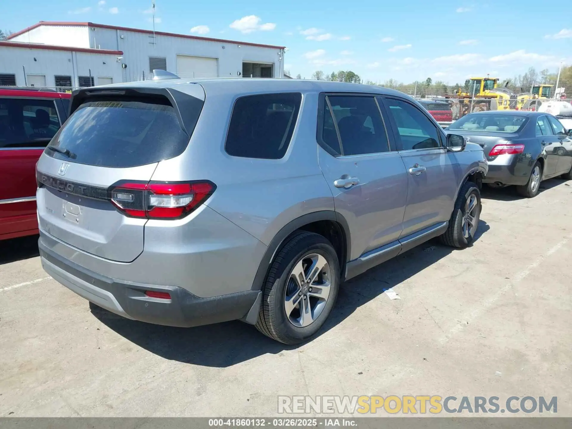 4 fotografías del automóvil dañado 5FNYG2H43RB014538 HONDA PILOT 2024