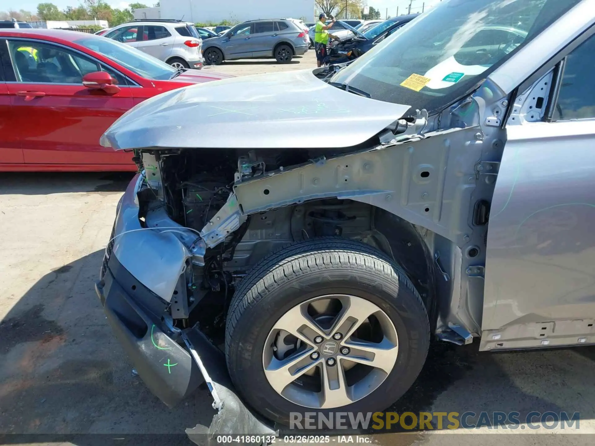 6 fotografías del automóvil dañado 5FNYG2H43RB014538 HONDA PILOT 2024